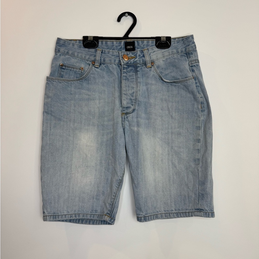 Asos bermuda Light Blue Denim Shorts